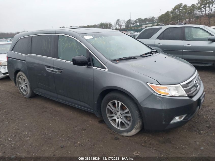 2012 Honda Odyssey Ex-L VIN: 5FNRL5H6XCB103002 Lot: 38343539