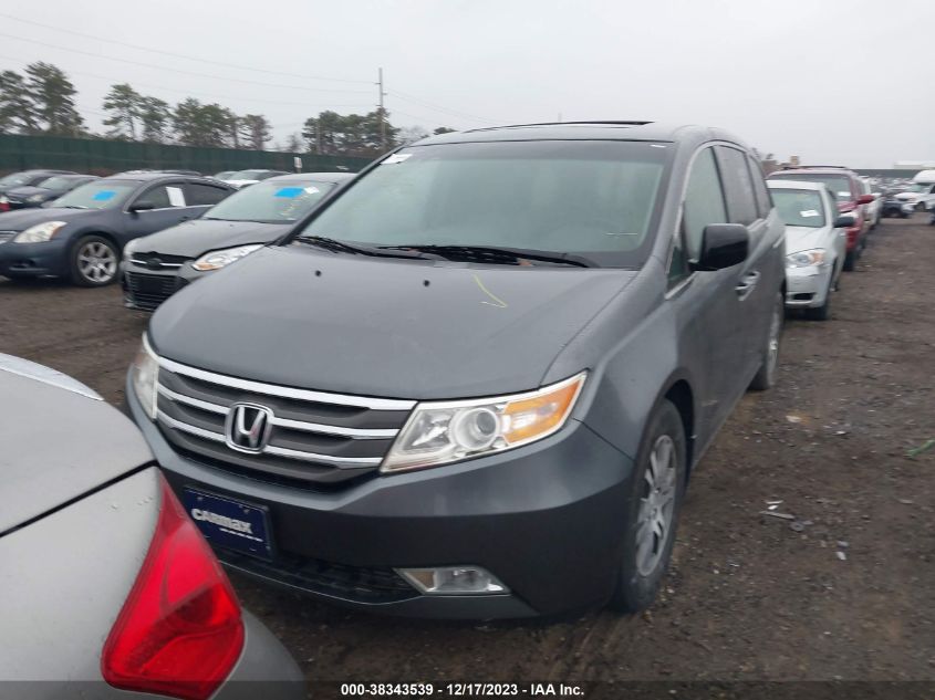 2012 Honda Odyssey Ex-L VIN: 5FNRL5H6XCB103002 Lot: 38343539