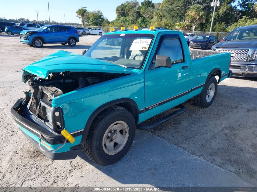 1992 Chevrolet S Truck S10 VIN: 1GCCS14R3N8198166 Lot: 38343578