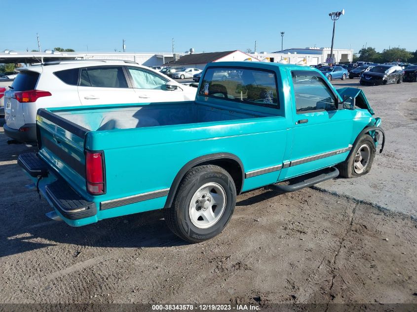 1992 Chevrolet S Truck S10 VIN: 1GCCS14R3N8198166 Lot: 38343578