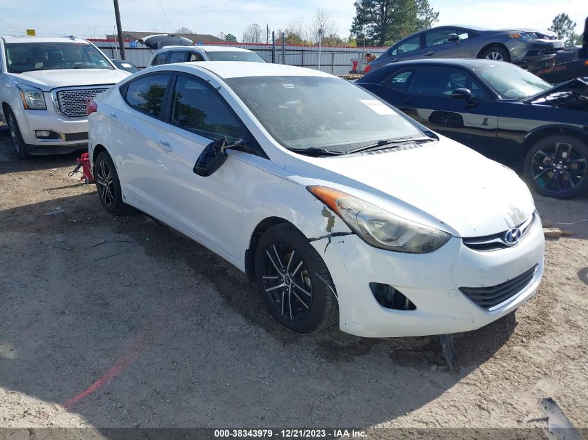 2013 Hyundai Elantra Gls VIN: 5NPDH4AE6DH369384 Lot: 38343979