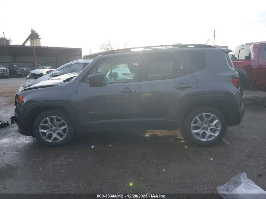 2017 Jeep Renegade Latitude Fwd VIN: ZACCJABB3HPG43270 Lot: 38344012