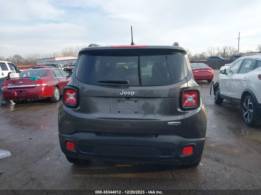 2017 Jeep Renegade Latitude Fwd VIN: ZACCJABB3HPG43270 Lot: 38344012