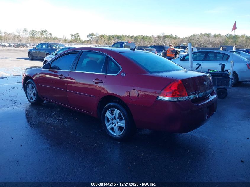 2006 Chevrolet Impala Ls VIN: 2G1WB58K969363024 Lot: 38344215