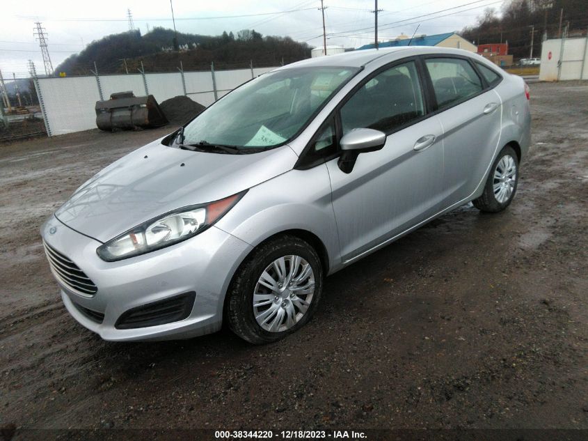 2014 Ford Fiesta S VIN: 3FADP4AJXEM125870 Lot: 38344220