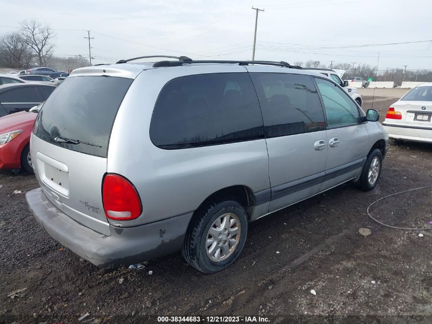 1999 Plymouth Grand Voyager Se VIN: 1P4GP44G8XB922311 Lot: 38344683