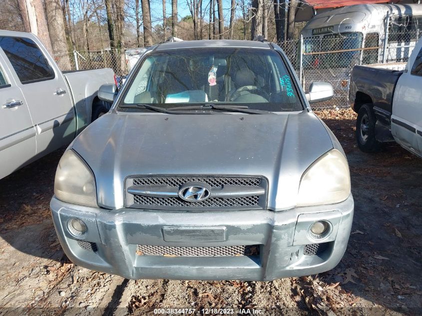 2006 Hyundai Tucson Gls/Limited VIN: KM8JN12D86U329828 Lot: 38344757