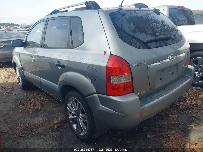 2006 Hyundai Tucson Gls/Limited VIN: KM8JN12D86U329828 Lot: 38344757