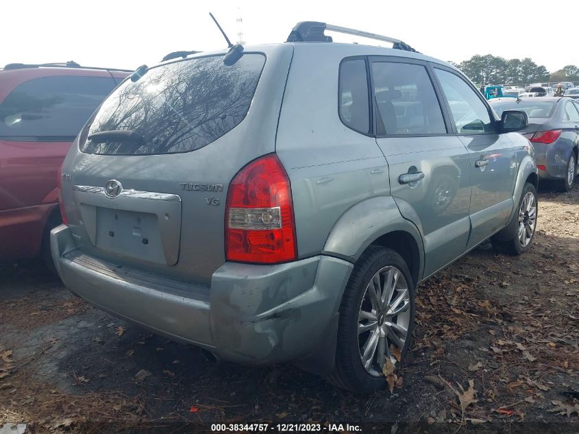 2006 Hyundai Tucson Gls/Limited VIN: KM8JN12D86U329828 Lot: 38344757