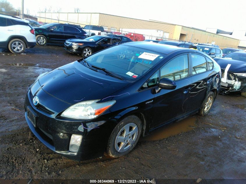 2010 Toyota Prius Ii VIN: JTDKN3DU5A0062777 Lot: 38344969