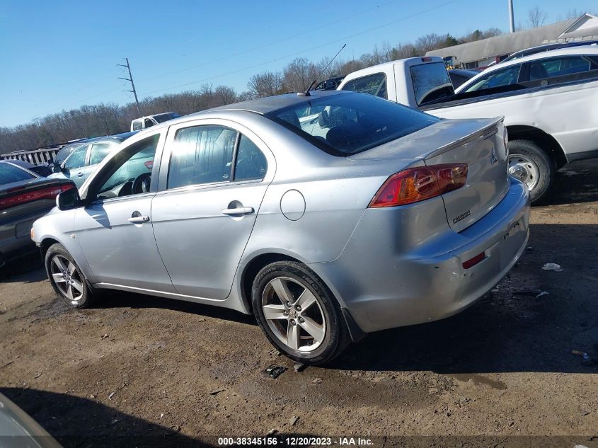 2008 Mitsubishi Lancer De/Es VIN: JA3AU26U58U033769 Lot: 38345156