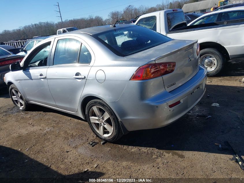 2008 Mitsubishi Lancer De/Es VIN: JA3AU26U58U033769 Lot: 38345156