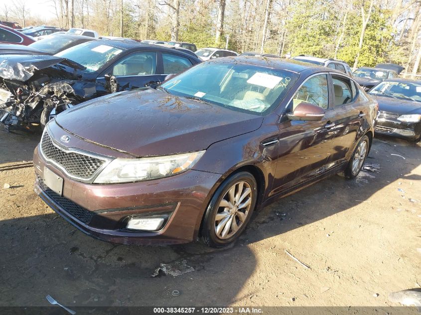 2014 Kia Optima Lx VIN: 5XXGM4A73EG302880 Lot: 38345257