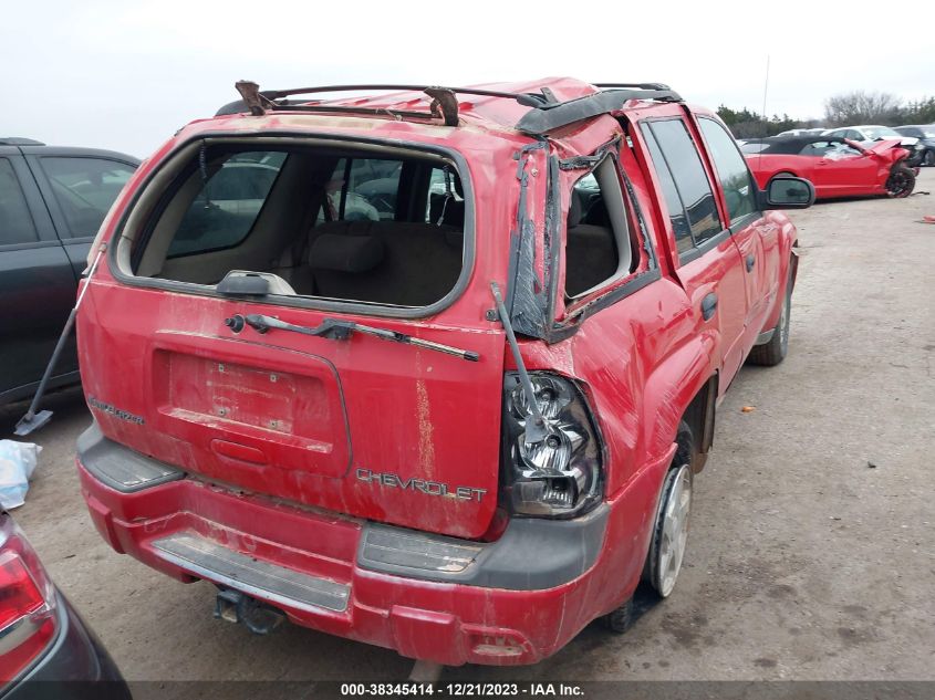 1GNDS13SX22496325 2002 Chevrolet Trailblazer Ls