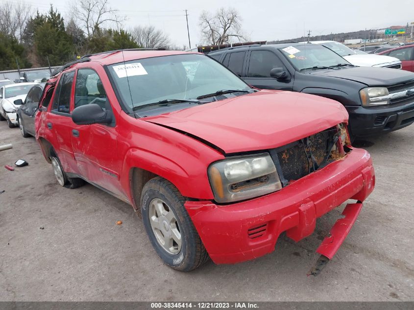 1GNDS13SX22496325 2002 Chevrolet Trailblazer Ls