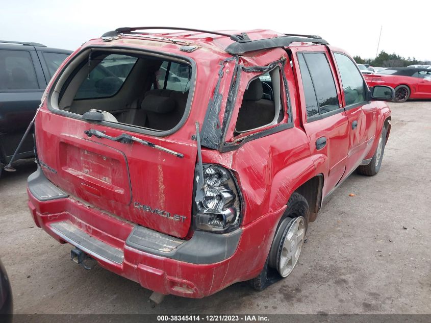 2002 Chevrolet Trailblazer Ls VIN: 1GNDS13SX22496325 Lot: 38345414