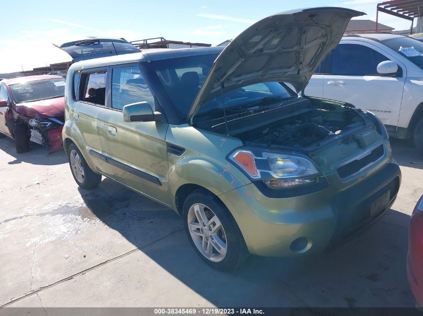 2010 Kia Soul + VIN: KNDJT2A20A7166471 Lot: 38345469