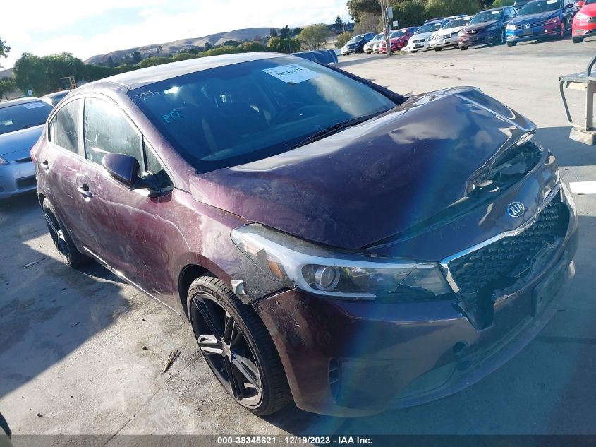 2017 Kia Forte Lx VIN: 3KPFK4A78HE126391 Lot: 38345621