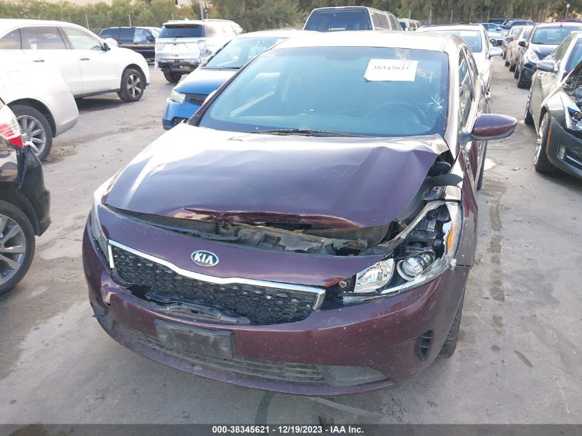 2017 Kia Forte Lx VIN: 3KPFK4A78HE126391 Lot: 38345621