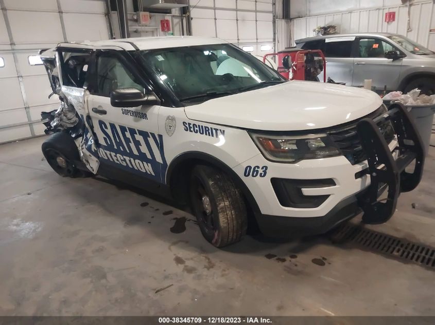 2017 Ford Utility Police Interceptor VIN: 1FM5K8AR3HGC25734 Lot: 38345709