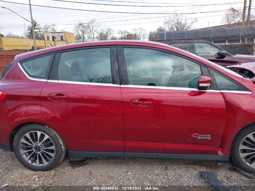 2017 Ford C-Max Energi Titanium VIN: 1FADP5FU5HL109574 Lot: 38345933