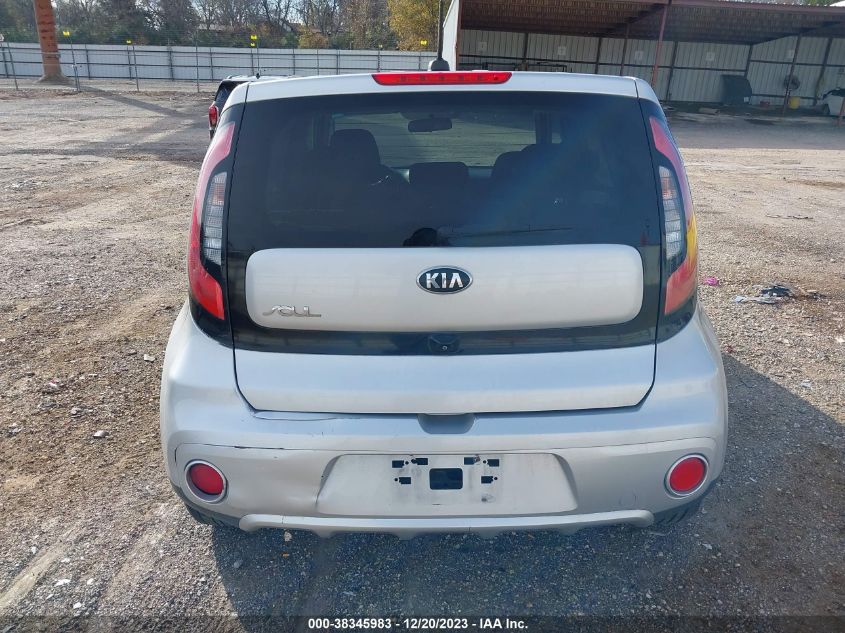 2018 Kia Soul + VIN: KNDJP3A58J7601659 Lot: 38345983