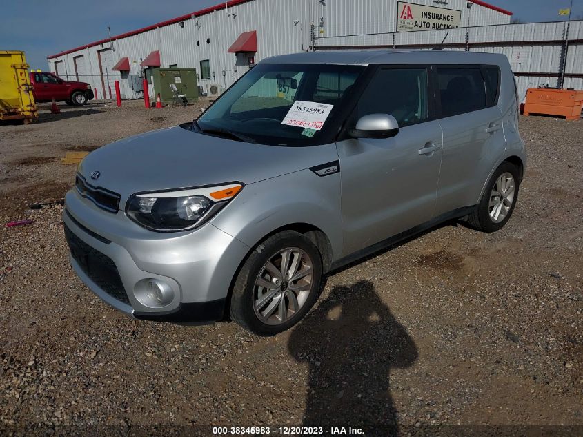 2018 Kia Soul + VIN: KNDJP3A58J7601659 Lot: 38345983