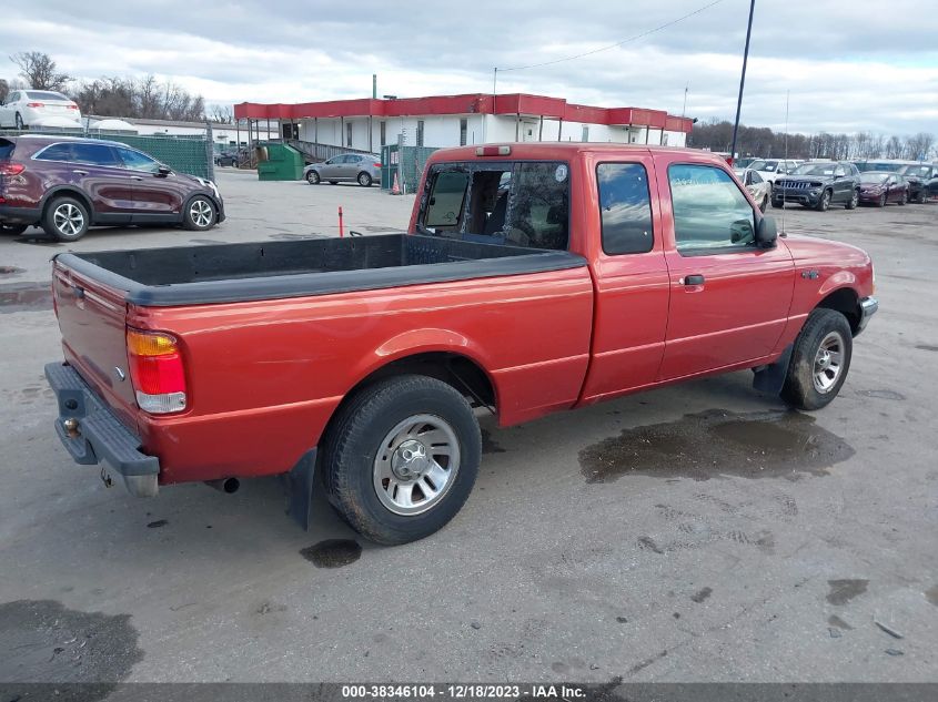 1999 Ford Ranger Xl/Xlt VIN: 1FTYR14C1XTA73924 Lot: 38346104