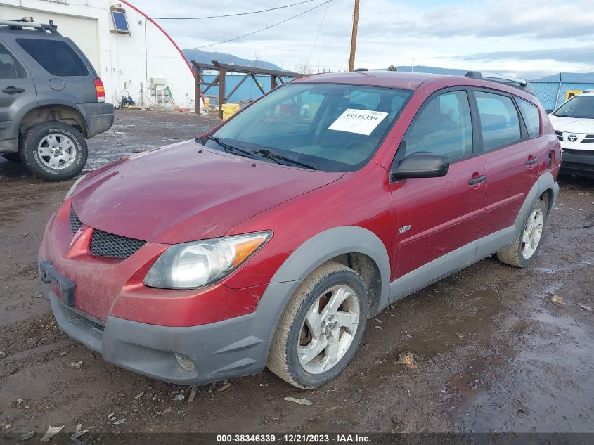 2003 Pontiac Vibe VIN: 5Y2SL62833Z481853 Lot: 38346339