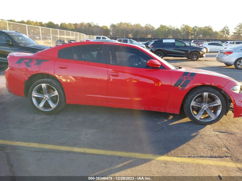 2018 Dodge Charger R/T Rwd VIN: 2C3CDXCT8JH243105 Lot: 38346478