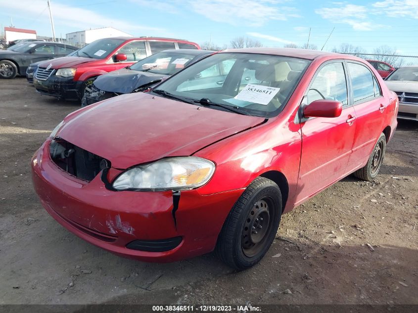 2007 Toyota Corolla Le VIN: JTDBR32E770118338 Lot: 38346511