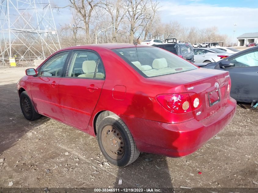 2007 Toyota Corolla Le VIN: JTDBR32E770118338 Lot: 38346511