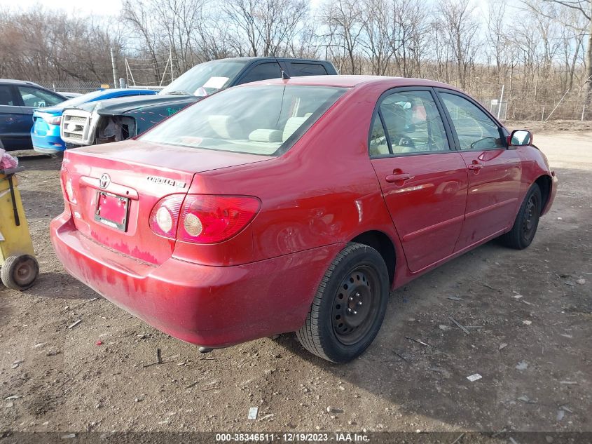 2007 Toyota Corolla Le VIN: JTDBR32E770118338 Lot: 38346511