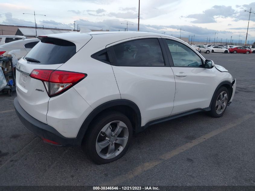 2022 Honda Hr-V Awd Lx VIN: 3CZRU6H33NM718802 Lot: 38346546