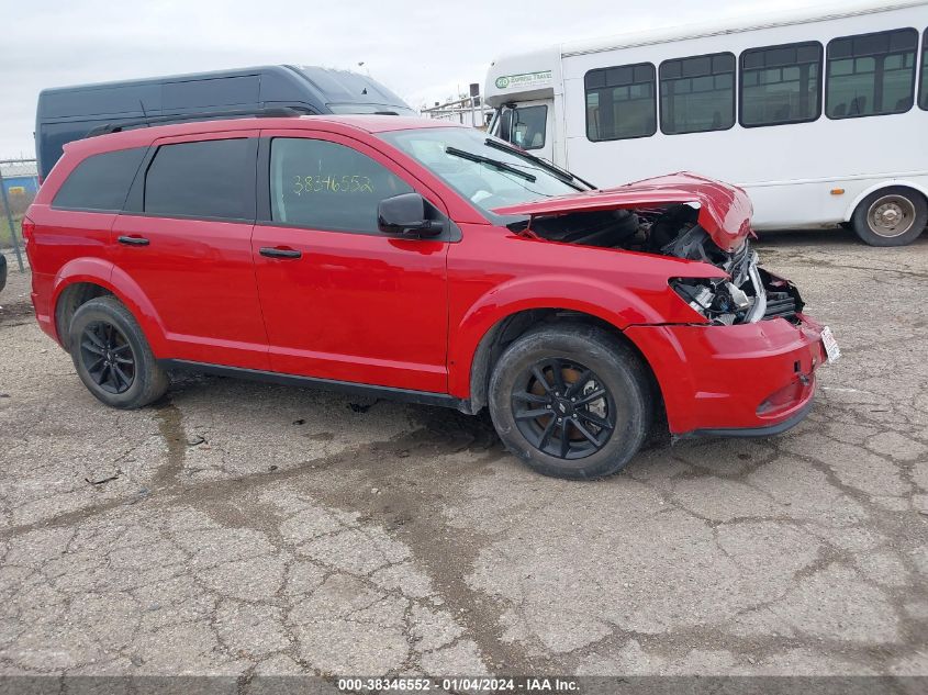 2020 Dodge Journey Se Value VIN: 3C4PDCAB9LT250543 Lot: 38346552