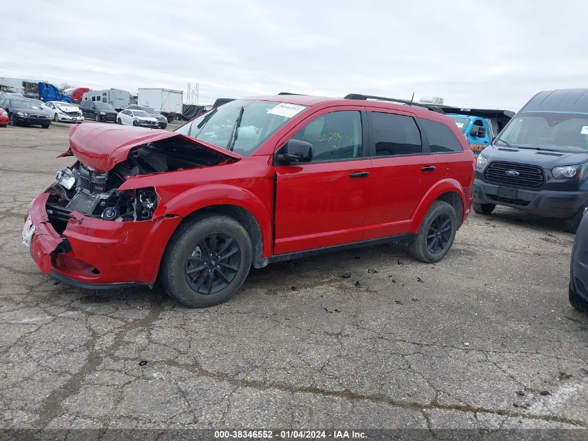 2020 Dodge Journey Se Value VIN: 3C4PDCAB9LT250543 Lot: 38346552