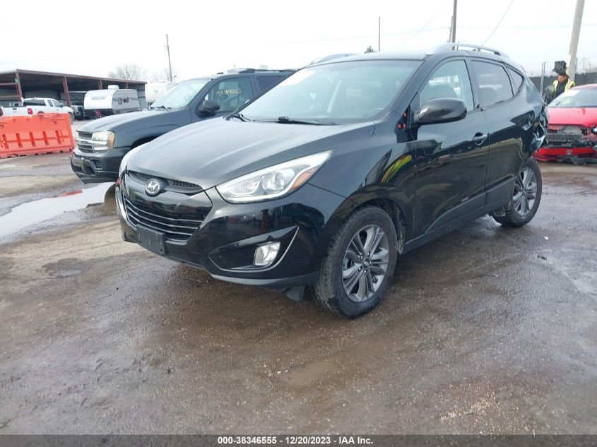 2014 Hyundai Tucson Se VIN: KM8JU3AG9EU895957 Lot: 38346555