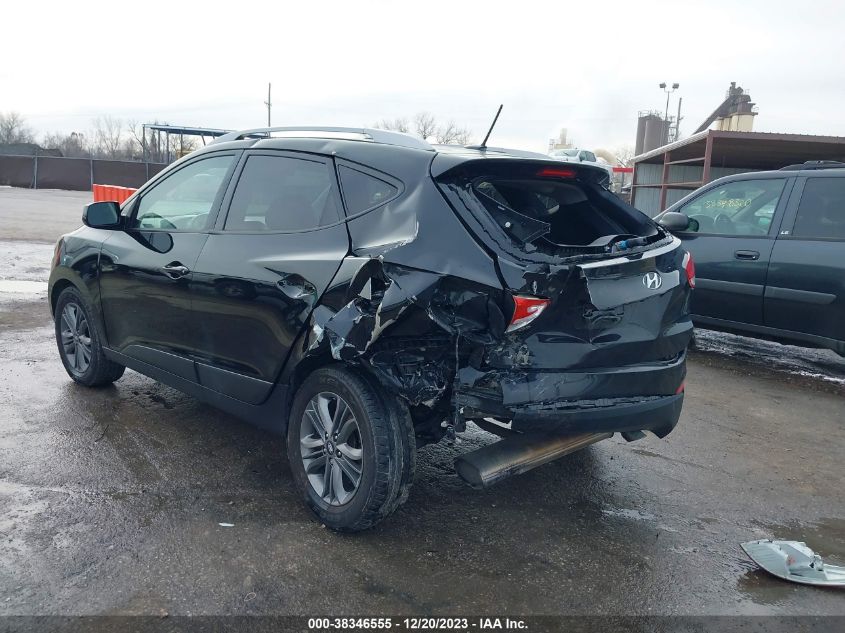 2014 Hyundai Tucson Se VIN: KM8JU3AG9EU895957 Lot: 38346555