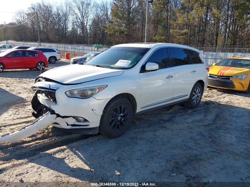 2013 Infiniti Jx35 VIN: 5N1AL0MN4DC323677 Lot: 38346598
