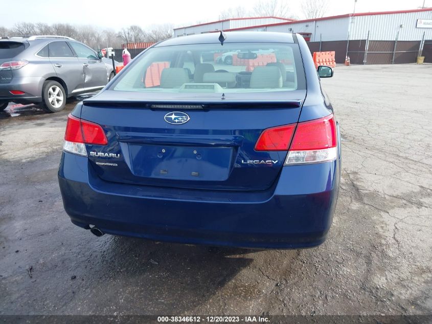 2011 Subaru Legacy 2.5I Limited VIN: 4S3BMCK67B3262048 Lot: 38346612