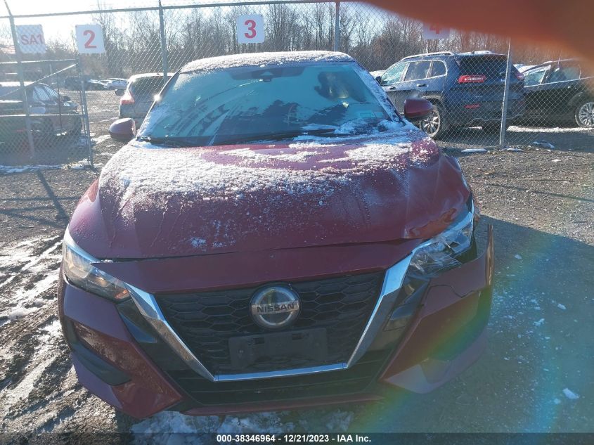 2020 Nissan Sentra Sv Xtronic Cvt VIN: 3N1AB8CV1LY284062 Lot: 38346964