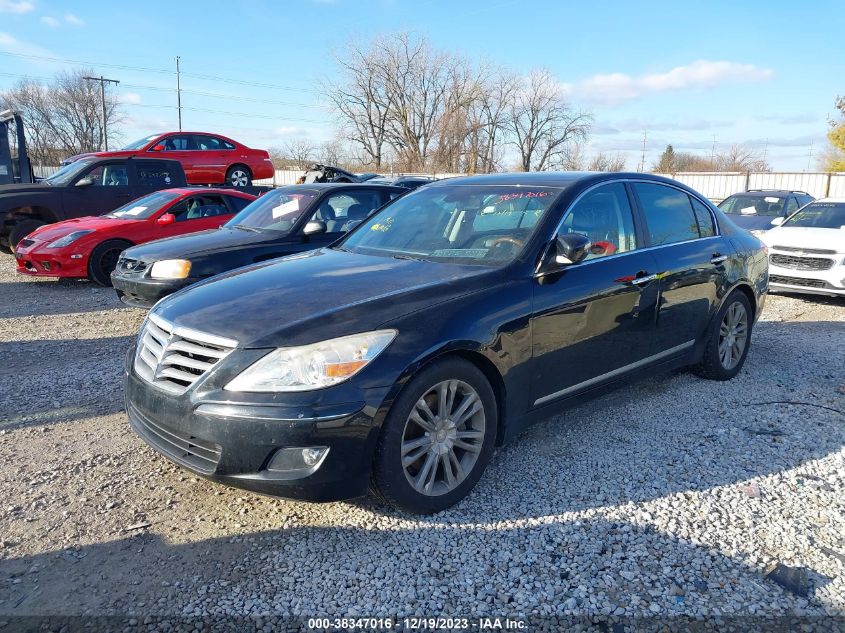 2009 Hyundai Genesis 4.6 VIN: KMHGC46F79U058794 Lot: 38347016