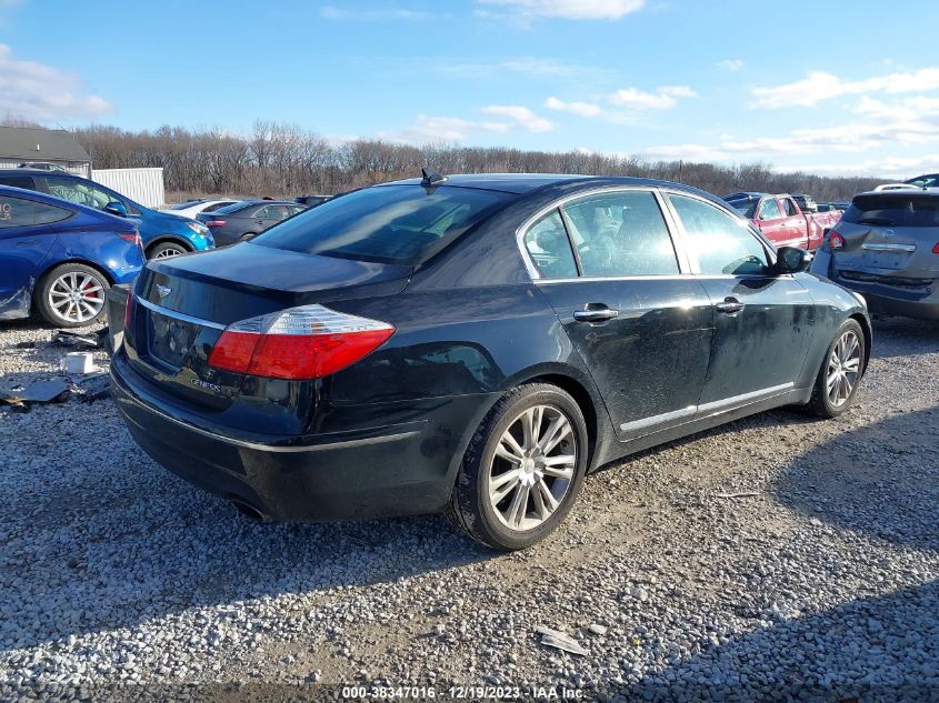 2009 Hyundai Genesis 4.6 VIN: KMHGC46F79U058794 Lot: 38347016