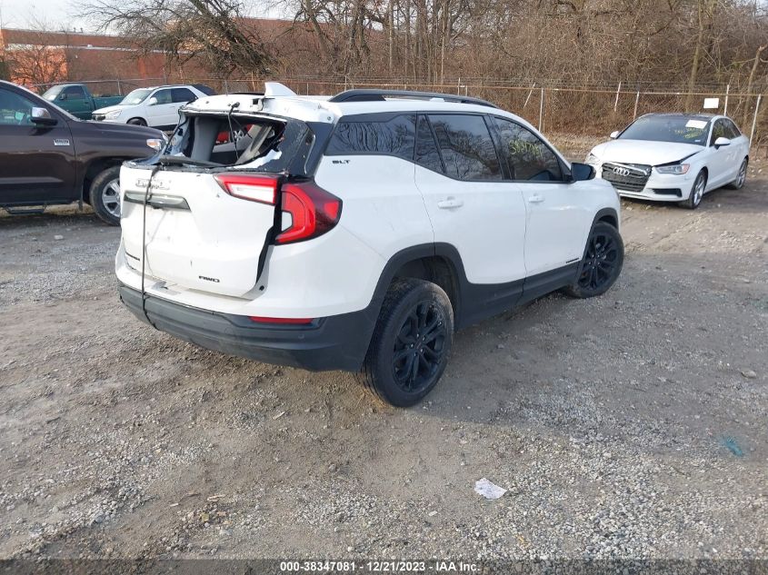 2022 GMC Terrain Slt VIN: 3GKALVEV7NL207562 Lot: 38347081