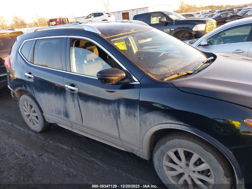 2017 Nissan Rogue Sv VIN: KNMAT2MV4HP523425 Lot: 38347129