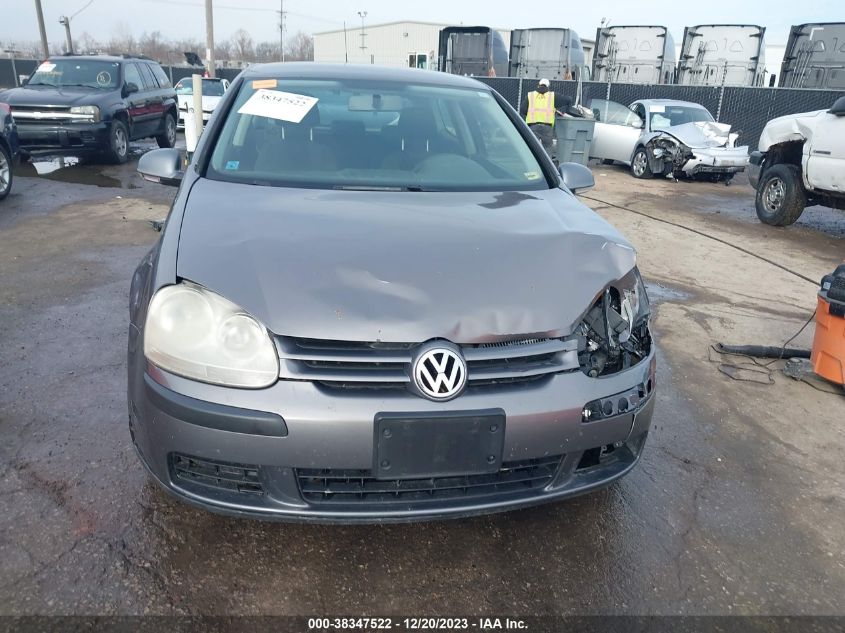 2008 Volkswagen Rabbit S VIN: WVWAA71K18W065524 Lot: 38347522