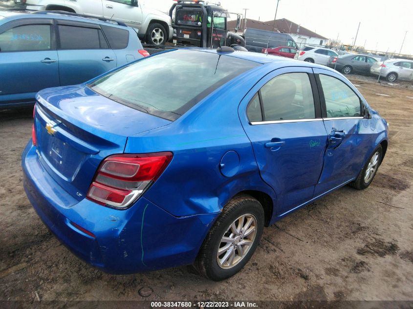 2017 Chevrolet Sonic Lt Auto VIN: 1G1JD5SG3H4146437 Lot: 38347680