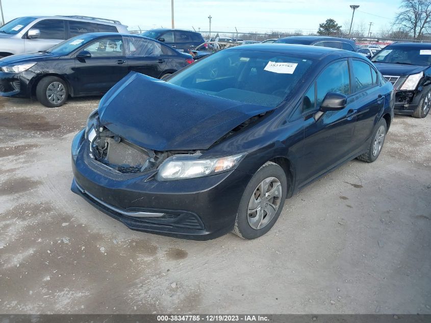 2HGFB2F56DH590789 2013 Honda Civic Lx