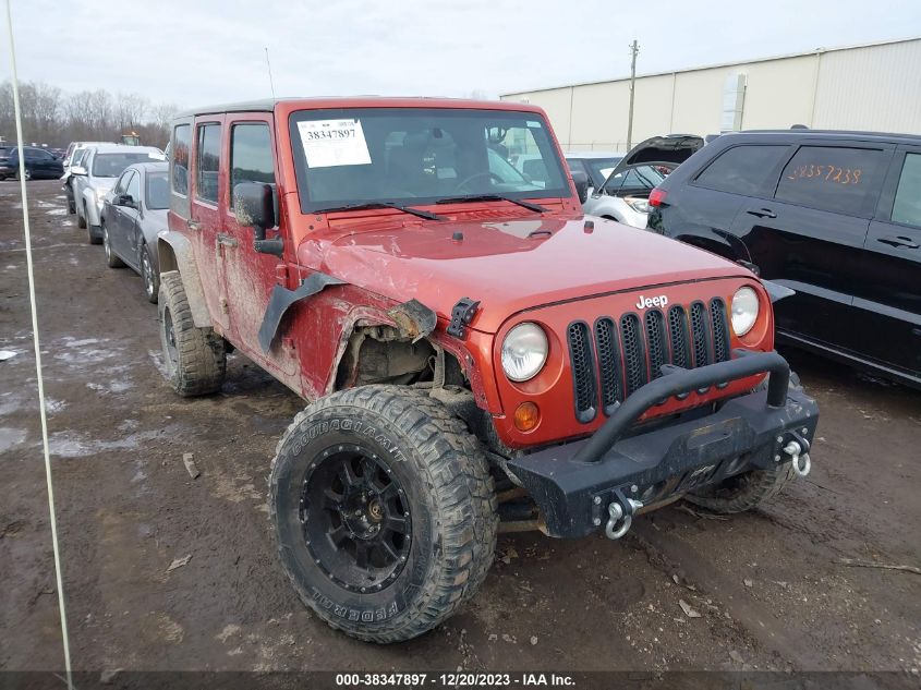 2009 Jeep Wrangler Unlimited Sahara VIN: 1J4GA59139L709824 Lot: 38347897