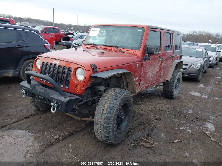 2009 Jeep Wrangler Unlimited Sahara VIN: 1J4GA59139L709824 Lot: 38347897